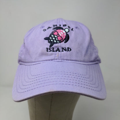 Blue 84 Women's Slideback Hat Purple Sanibel Island Embroidered Logo