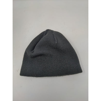 ZX Zeroxposur Beanie Hat Skull Cap Black Embroidered Yellow Logo