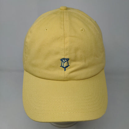 Swish Men's Slideback Hat Yellow Embroidered Babe Logo Tulip