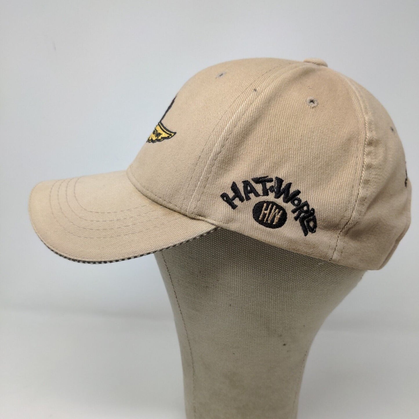 Top of the World Men's Indy Motor Speedway Safety Patrol Strapback Hat Tan