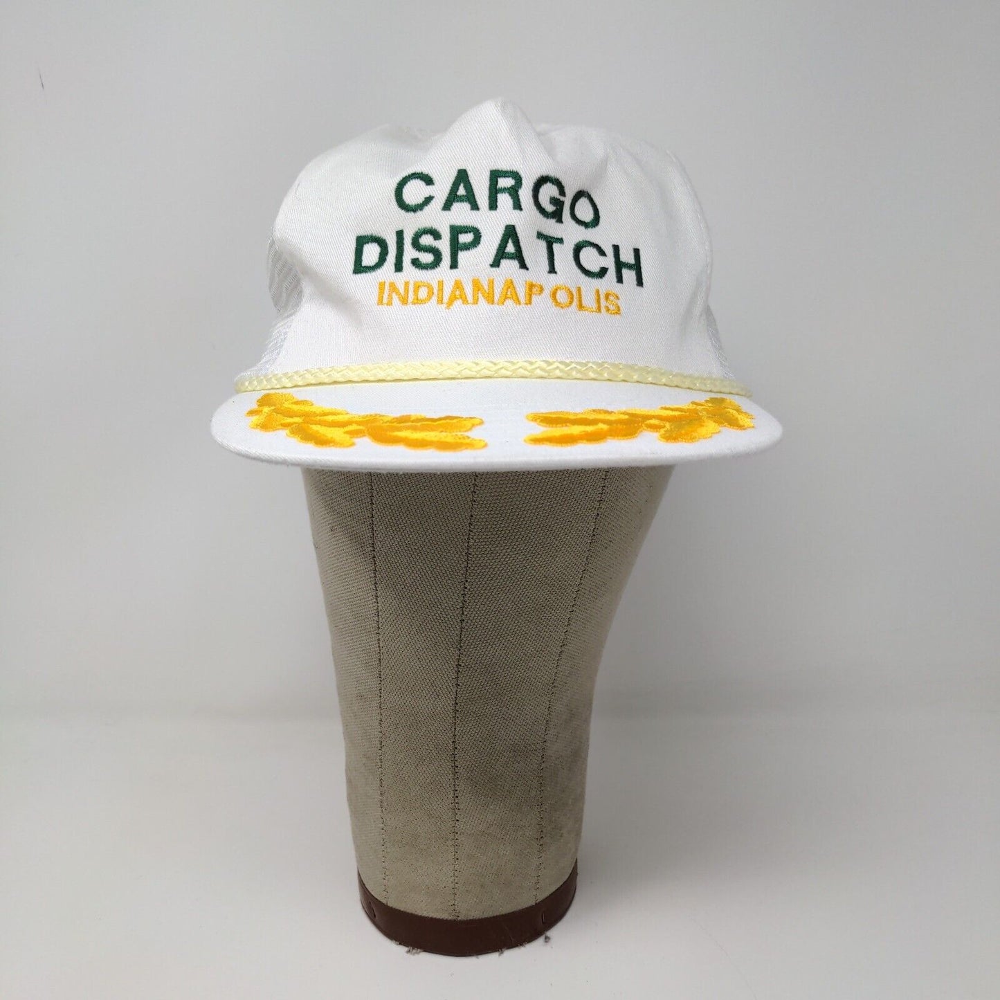Indianapolis Cargo Dispatch Hat Scrambled Eggs White Snapback