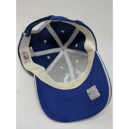 NFL Indianapolis Colts Strapback Hat OSFA Blue Embroidered Horseshoe Logo
