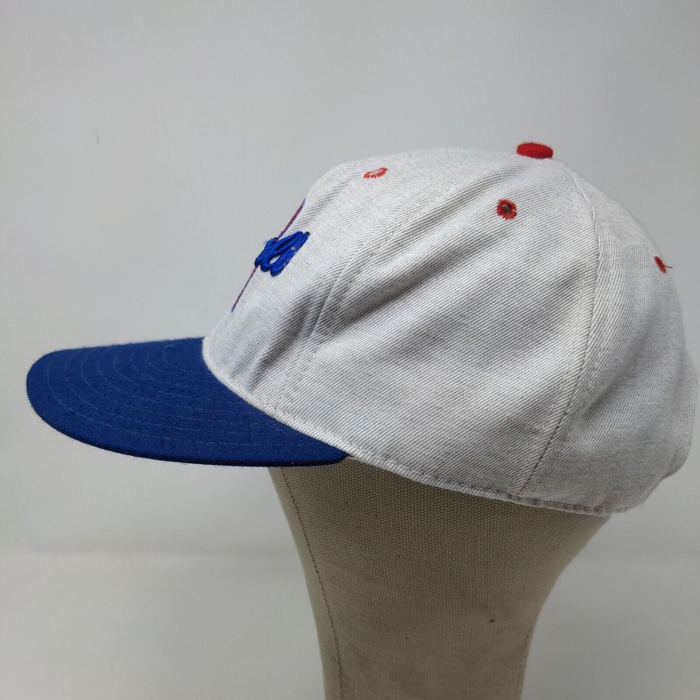 Roncalli Snapback Hat Gray OSFA Embroidered Logo Made in the USA