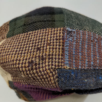 Hats of Ireland Castlebar Men's Donegal Tweed Hat 6 1 100% Wool Size 6 7/8