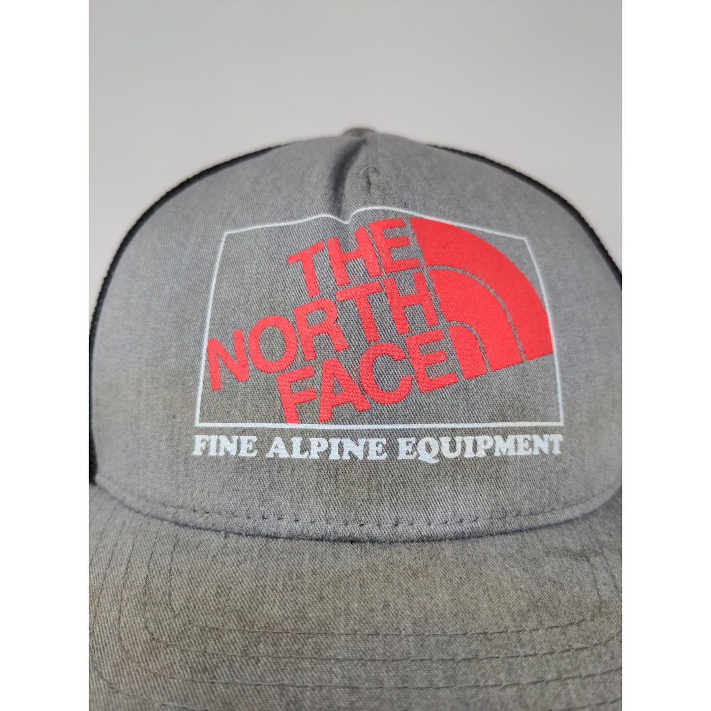 The North Face Alpine Equipment Snapback Mesh Back Hat FlexFit 110 OSFA Gray