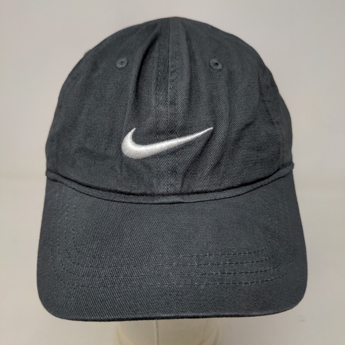 Nike Boys Strapback Hat Black Size Child Embroidered Logo Swoosh