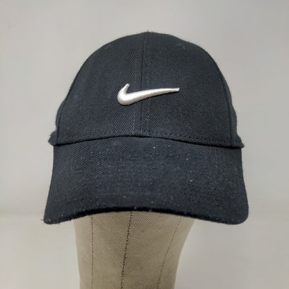 Nike Men's Legacy91 Fitted Hat Black OSFM Embroidered Swoosh Logo