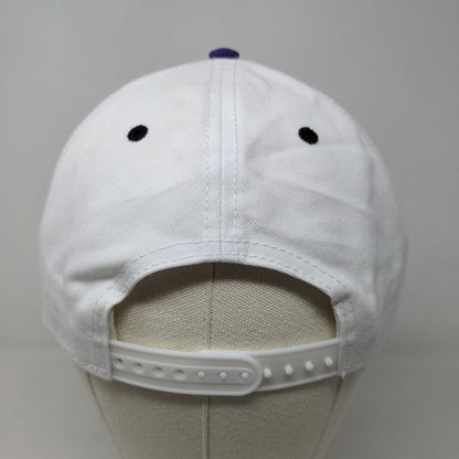 Marvel Boys Snapback Hat White Purple Size 57CM Incredible Hulk Embroidered Logo
