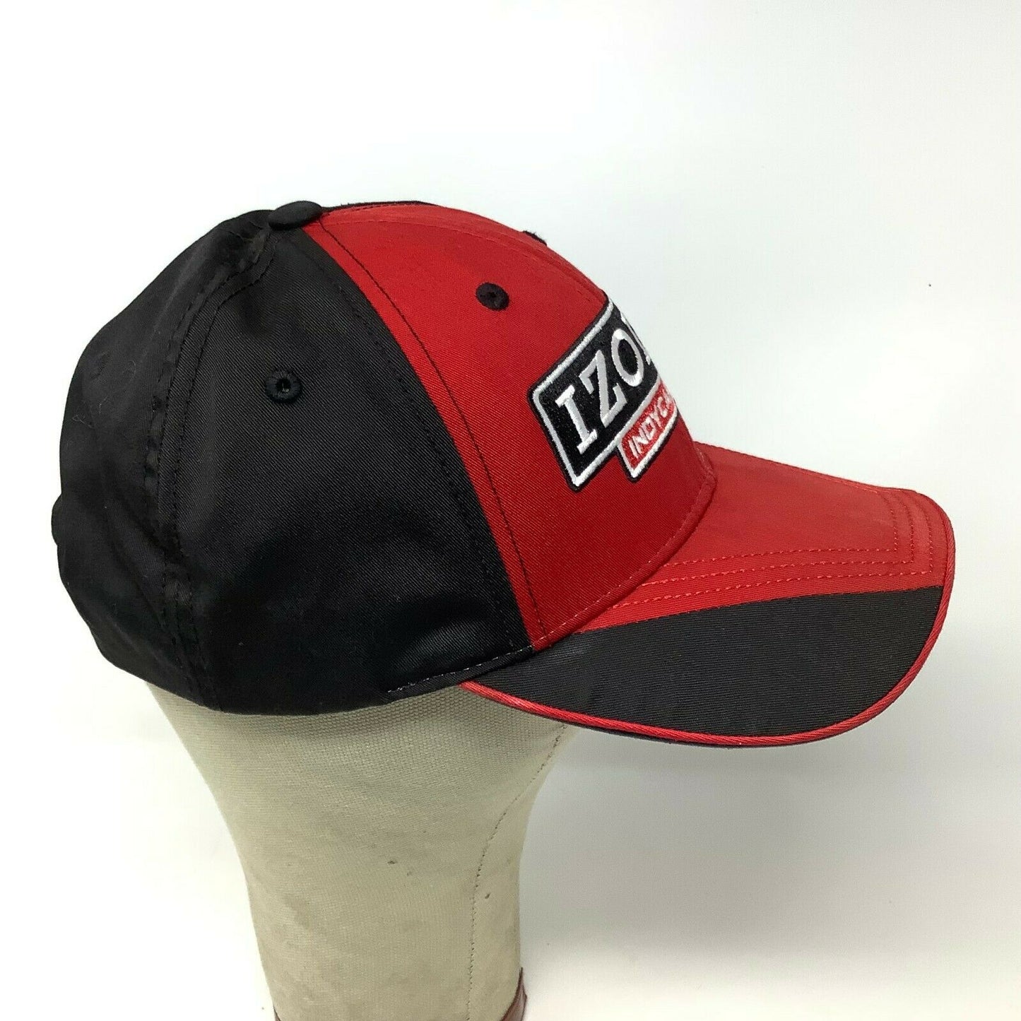 Izod Indycar Series Snapback Hat Adjustible Red & Black Indy Car