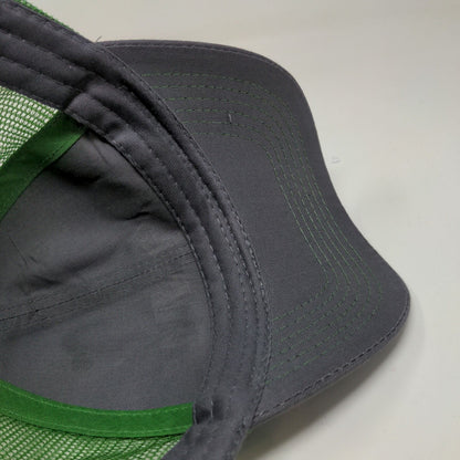 John Deere Men's Snapback Mesh Back Hat Green Gray OSFM Embroidered Logo