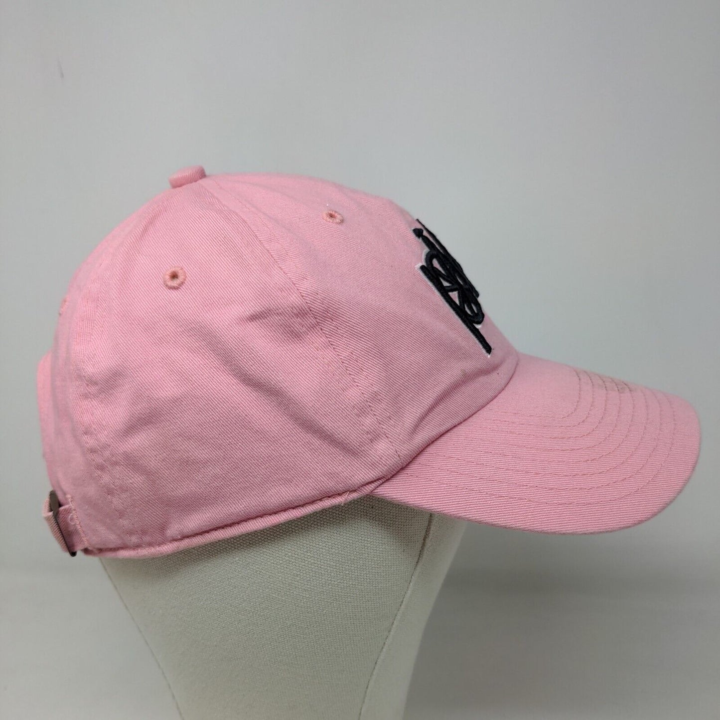 Twins Enterprise Women's Slideback Hat Pink Adjustable Embroidered Logo Red Sox