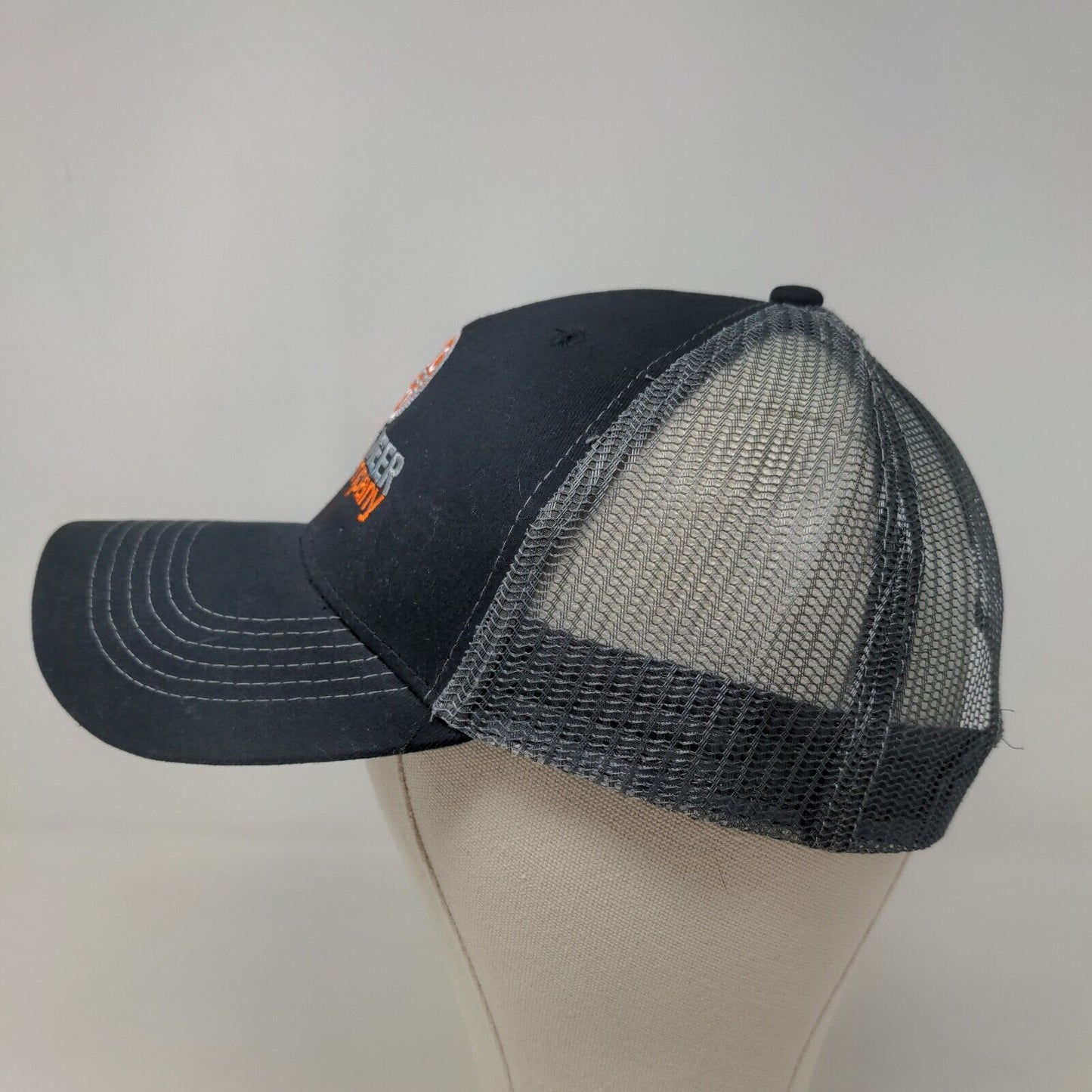 Hit Wear Buccaneer Rop Men's Snapback Mesh Back Hat Black Size OSFM Embroidered