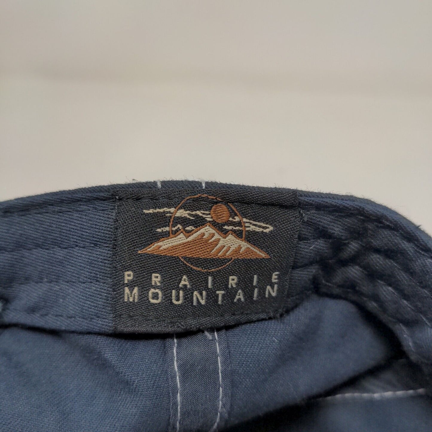 Prairie Mountain Men's Scottsdale Arizona Slideback Hat Blue Embroidered