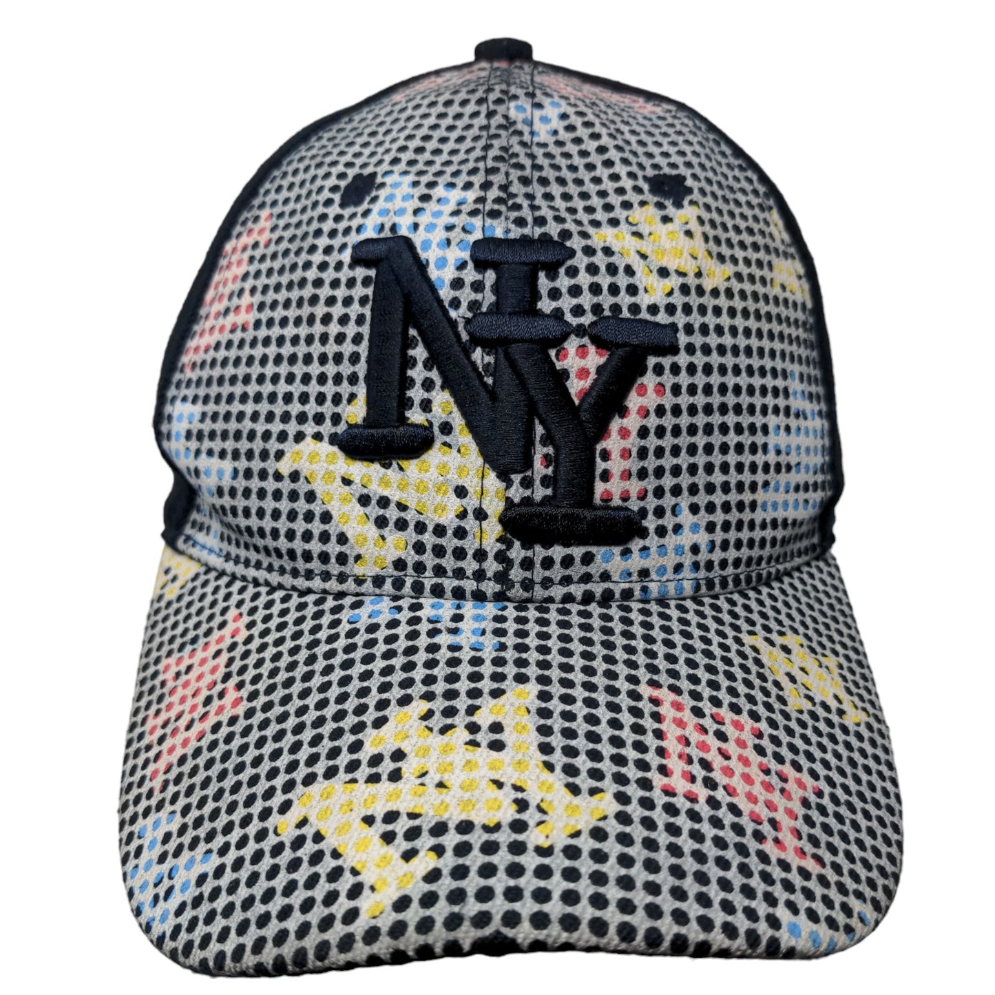 Unbranded Men's New York Strapback Hat Multicolor Embroidered Wool Blend