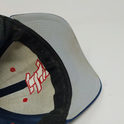Indiana Thunder Baseball Hat Blue Red Embroidered Logo Fitted