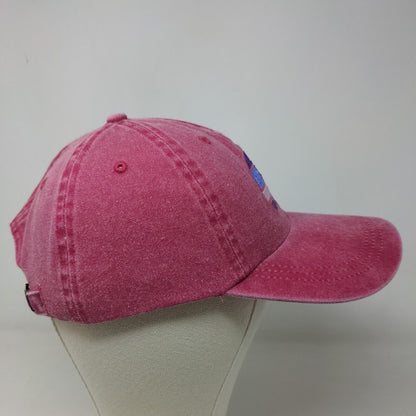 Minnesota Women's Slideback Hat Pink Size OSFA Embroidered Up North Logo Cotton