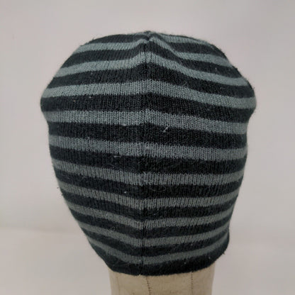 Nickelodeon Boys Paw Patrol Beanie Hat Cap Gray Black OSFM Striped Graphic