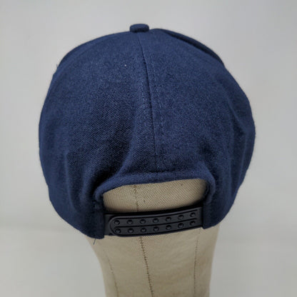 Momr's Men's Snapback Hat Blue OSFA Patriotic American Eagle Embroidered Logo