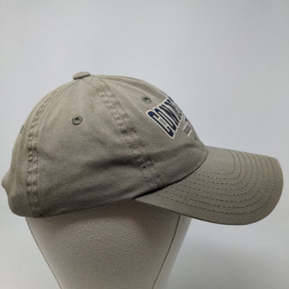 Infinity Men's Slideback Hat Green Brown OSFA Connecticut #72 Graphic Logo