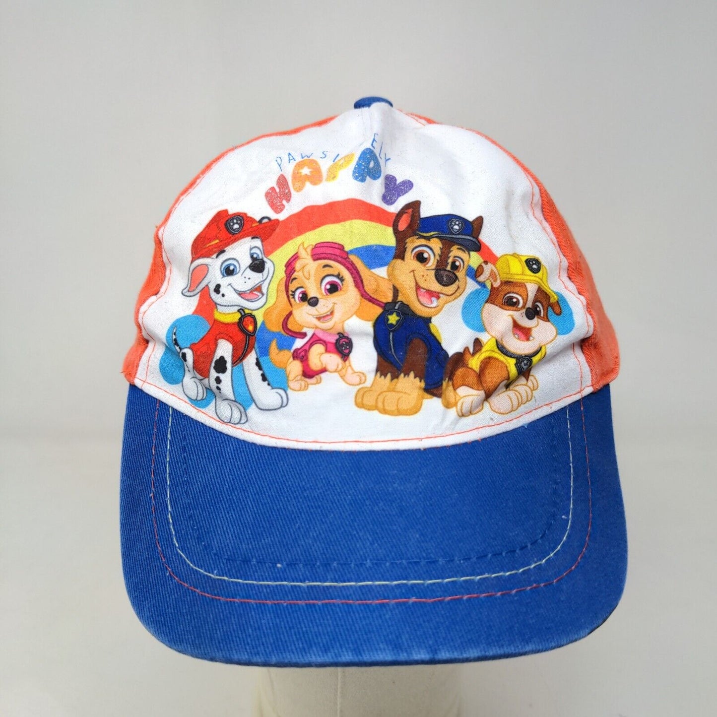 Nickelodeon Paw Patrol Boy's Snapback Hat Multicolor Size OSFM Graphic Logo
