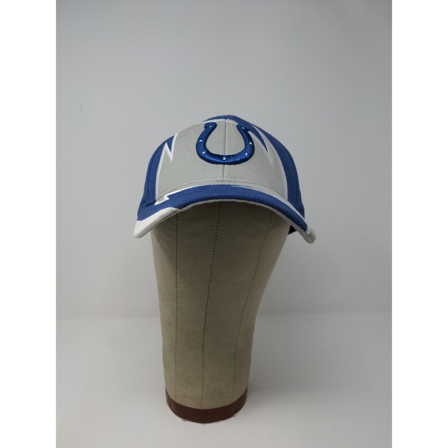 Reebok NFL Team Apparel Indianapolis Colts Strapback Hat Embroidered Lgoo Flames