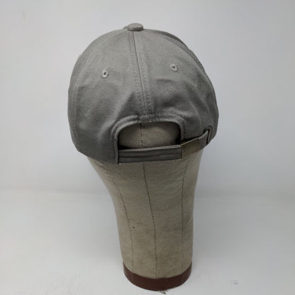 Tenden Slideback Hat Gray Adjustable Patch Logo Cap American Made