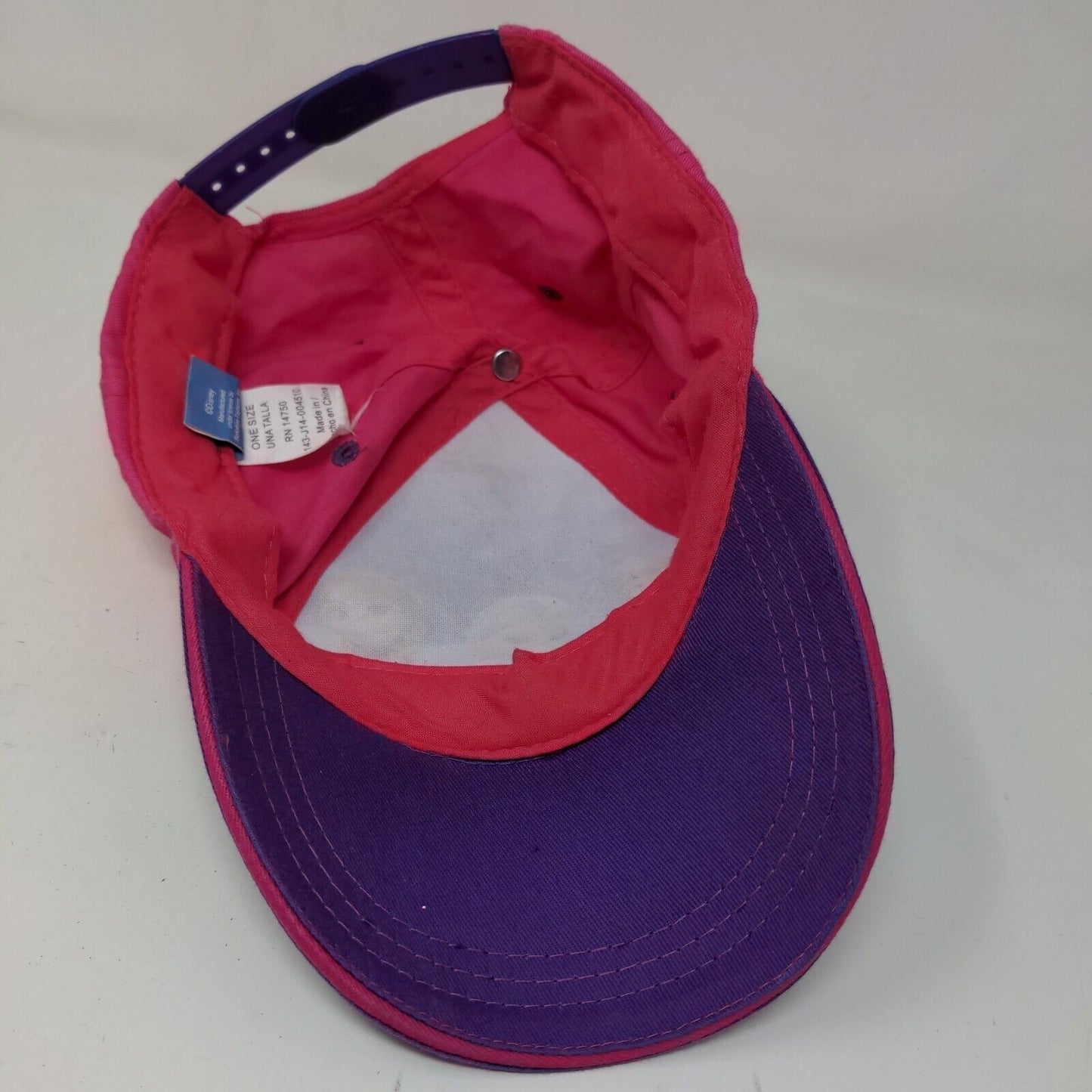 Disney Girls Frozen Snapback Hat Multicolor Size OS Graphic Logo Elsa Anna Olaf