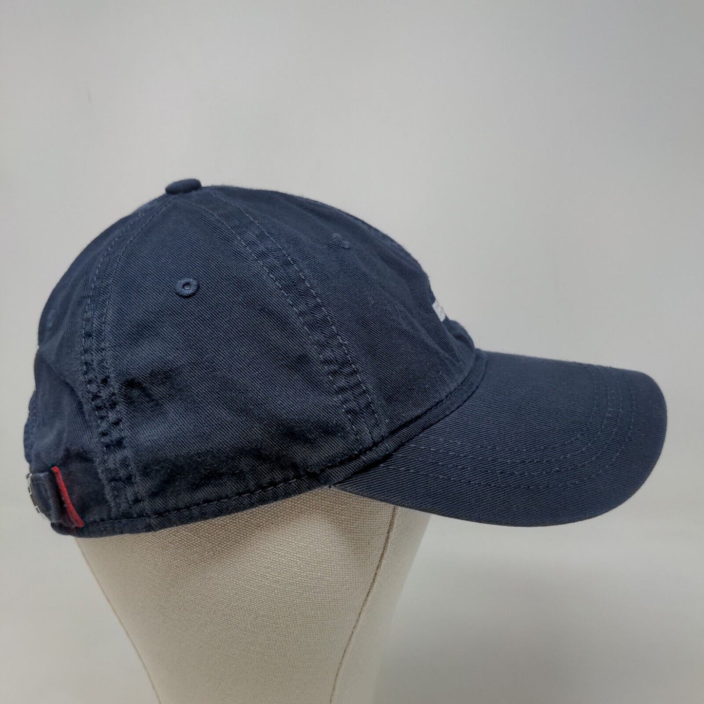 Tommy Hilfiger Men's Slideback Hat Blue Size OS Embroidered Logo Cotton