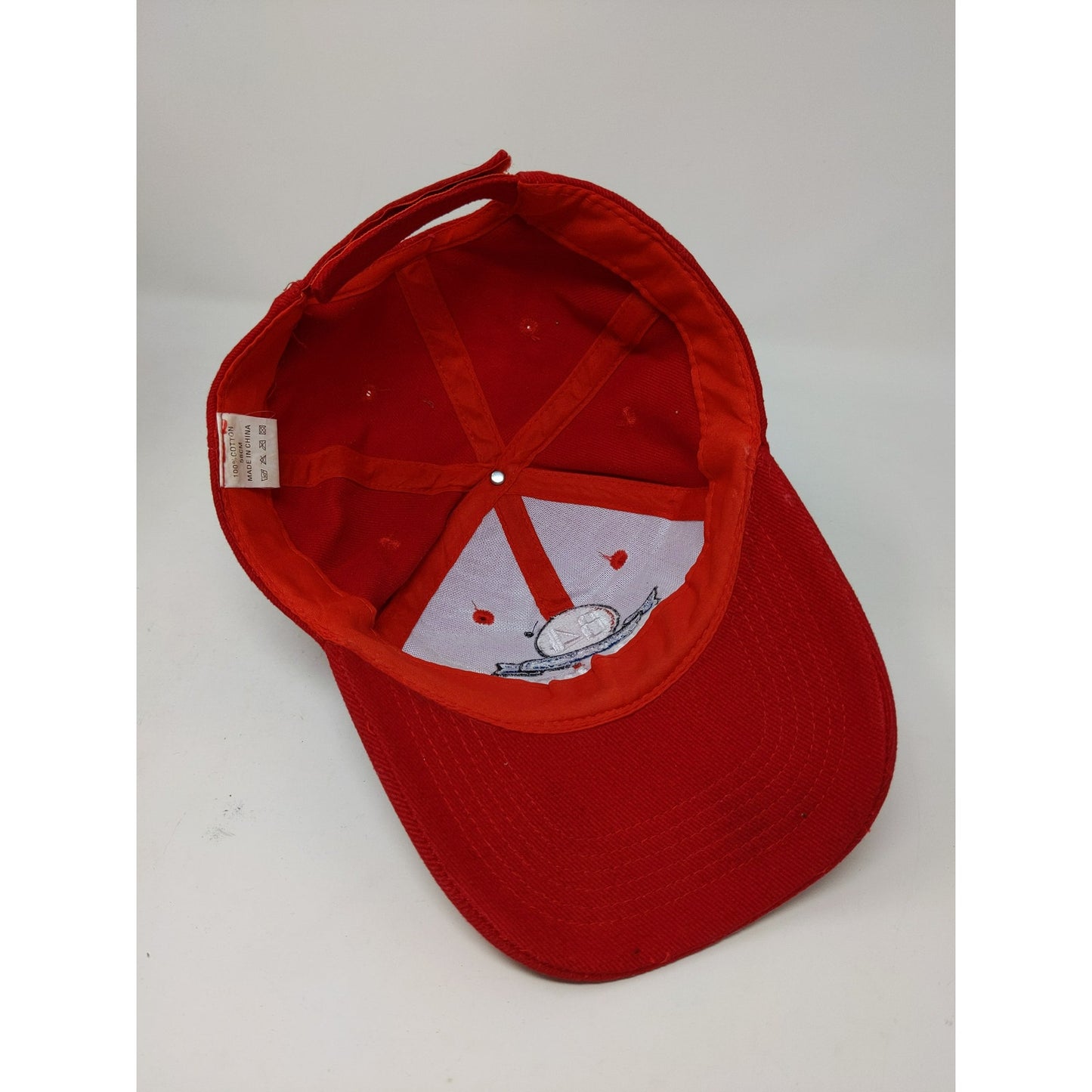 84 Lumber 2006 50 Year Anniversary Strapback Hat Adjustable 58CM Red Embroidered