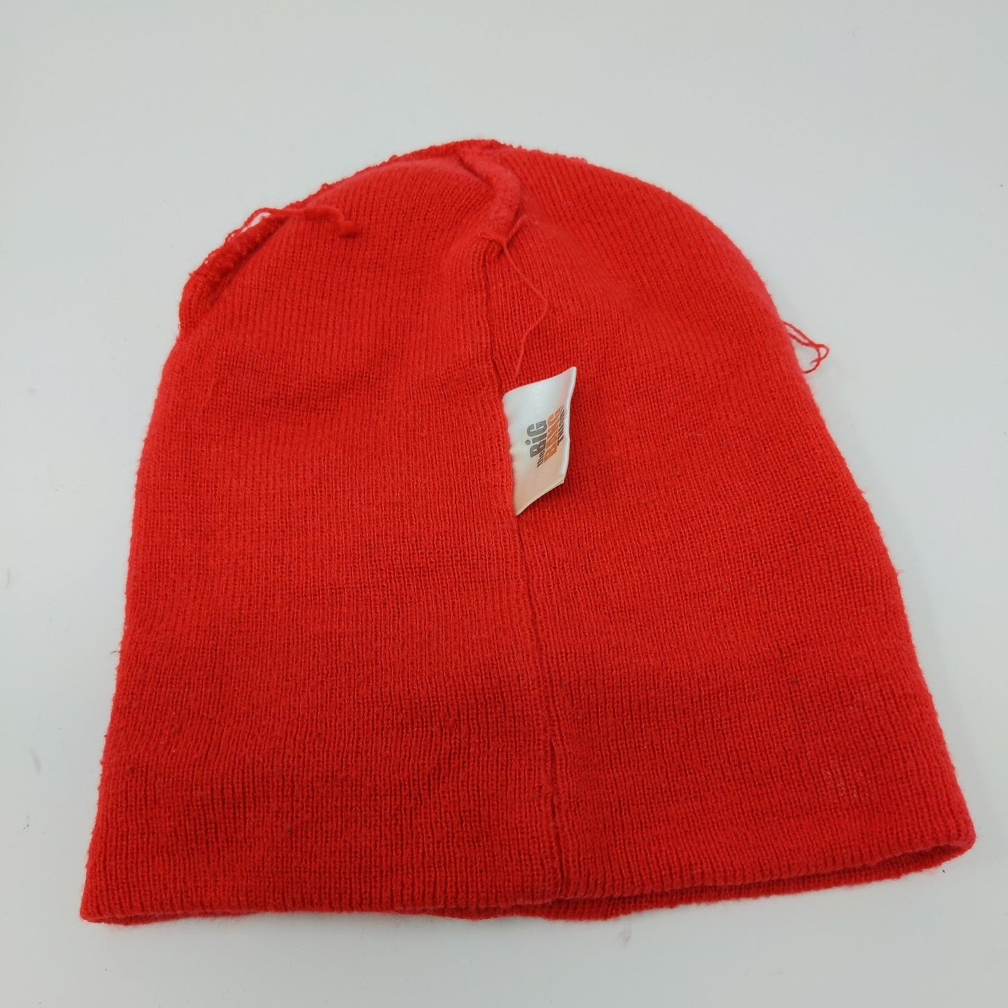 Big Bang Theory Bazinga Beanie Hat OSFA Red Embroidered Logo Ripple Junction