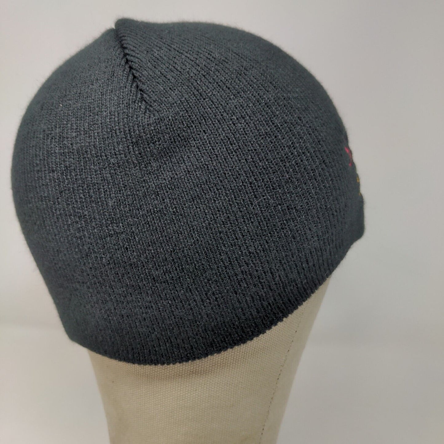 Skjodt Barret Men's Employee Beanie Hat Cap Black OSFA Embroidered Logo