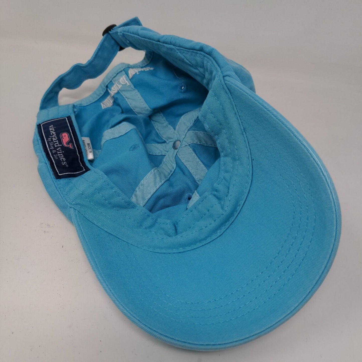 Vineyard Vines Shep & Ian Men's Slideback Hat Blue Adjustable Embroidered Logo