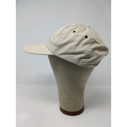 Poncies Water Sports Slideback Hat Tan Beige Embroidered Logo