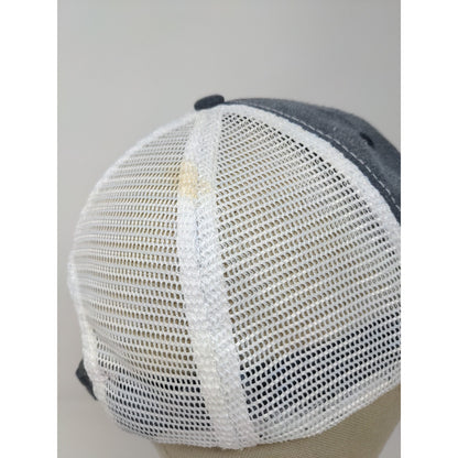 Tommy Bahama Slideback Mesh Back Hat Gray & White Embroidered Logo One Size