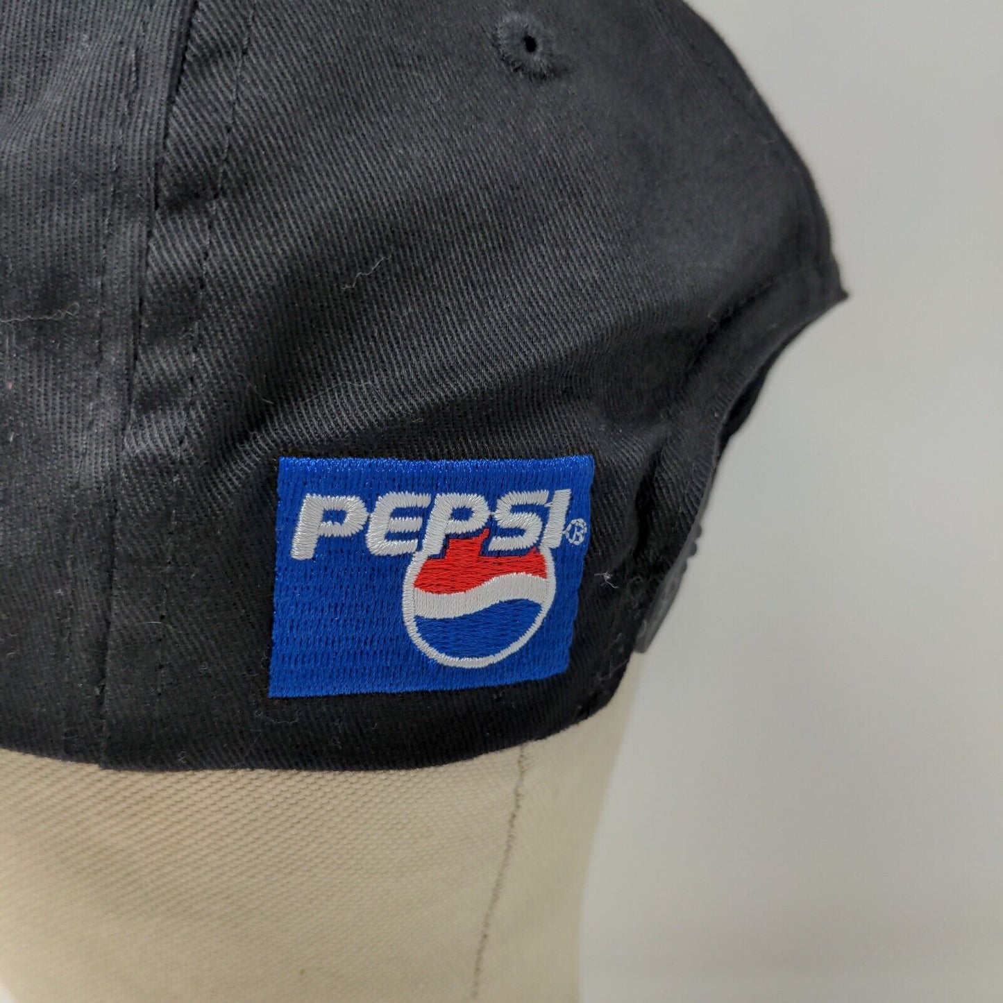 MLB Indianapolis Indians Pepsi WishTV Radio Now Promo Snapback Hat Black OSFA