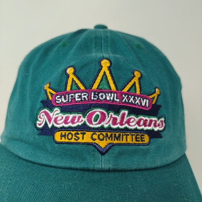 Vintage 2002 NFL Super Bowl XXXVI 36 New Orleans Host Committee Hat Embroidered