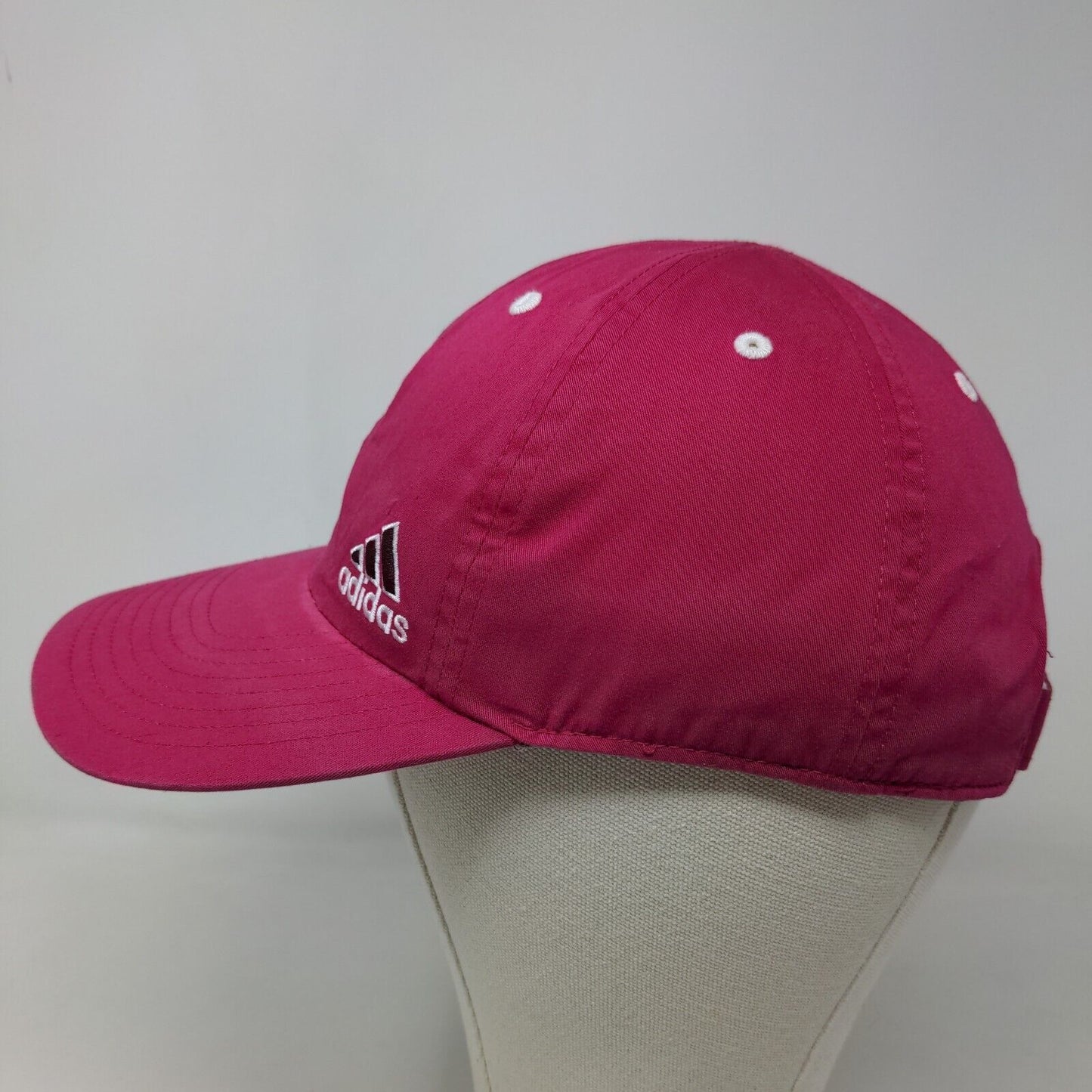 Adidas Climalite Women's Strapback Hat Pink Adjustable Embroidered Logo