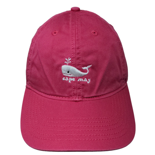 Legacy Women's Slideback Hat Pink Adjustable Cape May Embroidered Whale Logo