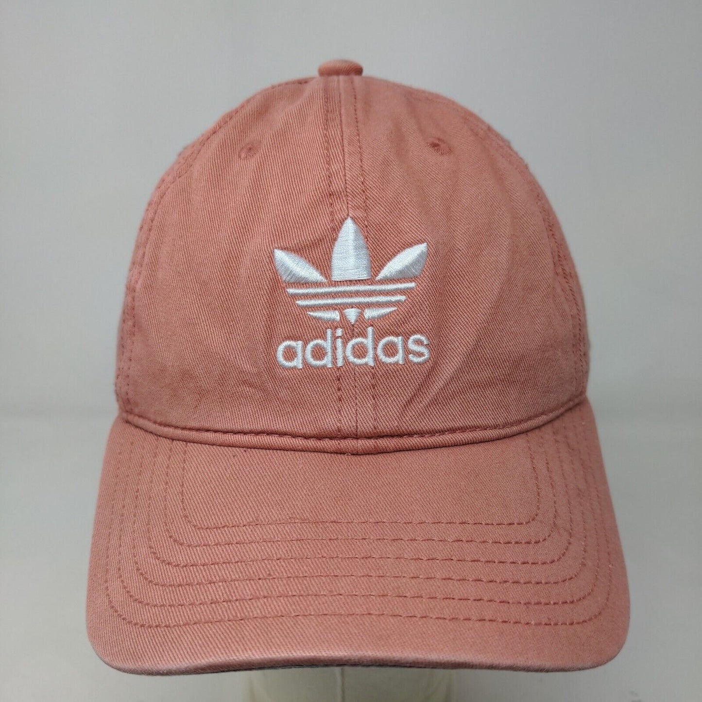 Adidas Women's Slideback Hat Pink Adjustable Embroidered Trefoil Logo