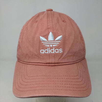 Adidas Women's Slideback Hat Pink Adjustable Embroidered Trefoil Logo