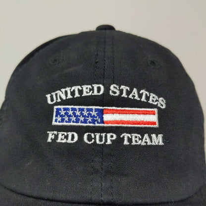 American Needle Men's USA Vs Netherlands Strapback Hat Black Adjustable