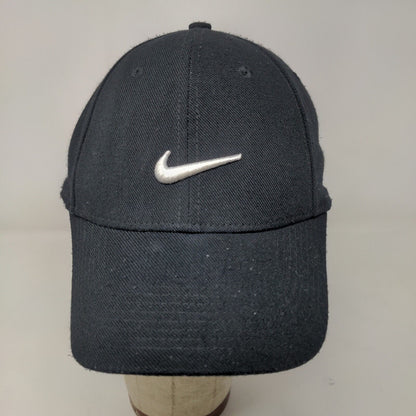 Nike Men's Legacy91 Fitted Hat Black OSFM Embroidered Swoosh Logo