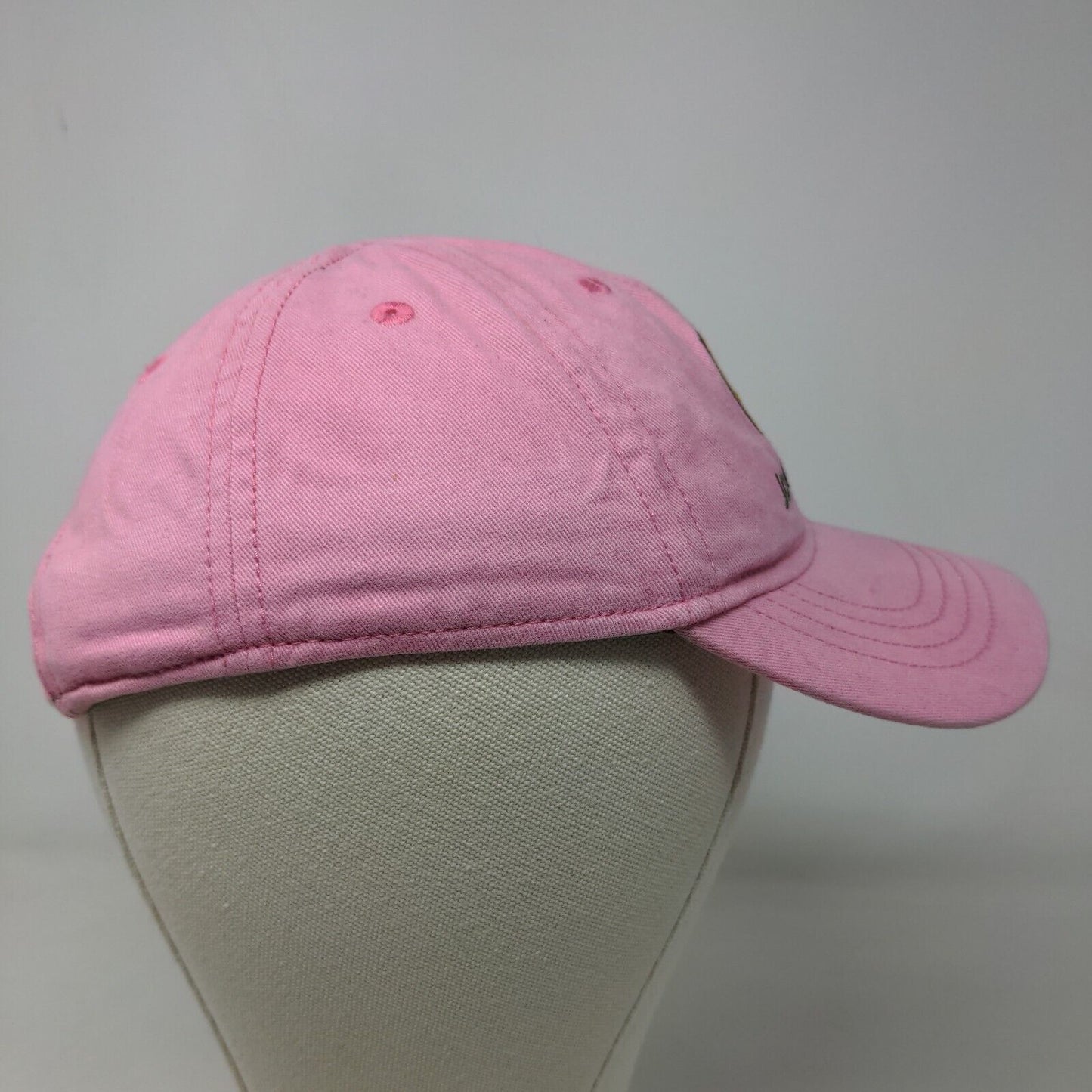 John Deere Girls Toddler Stretchy Hat Pink Size OS Embroidered Deer Logo