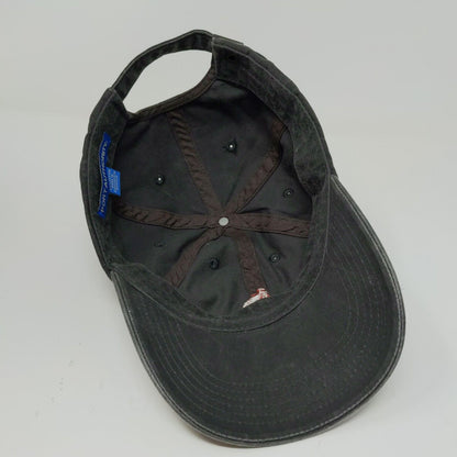 Port Authority Men's Pheasant Slideback Hat Gray Embroidered Logo