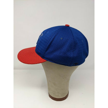 System Five 400 Baseball Hat Cap Size 3 Red Horse Horseshoe Embroidered Logo