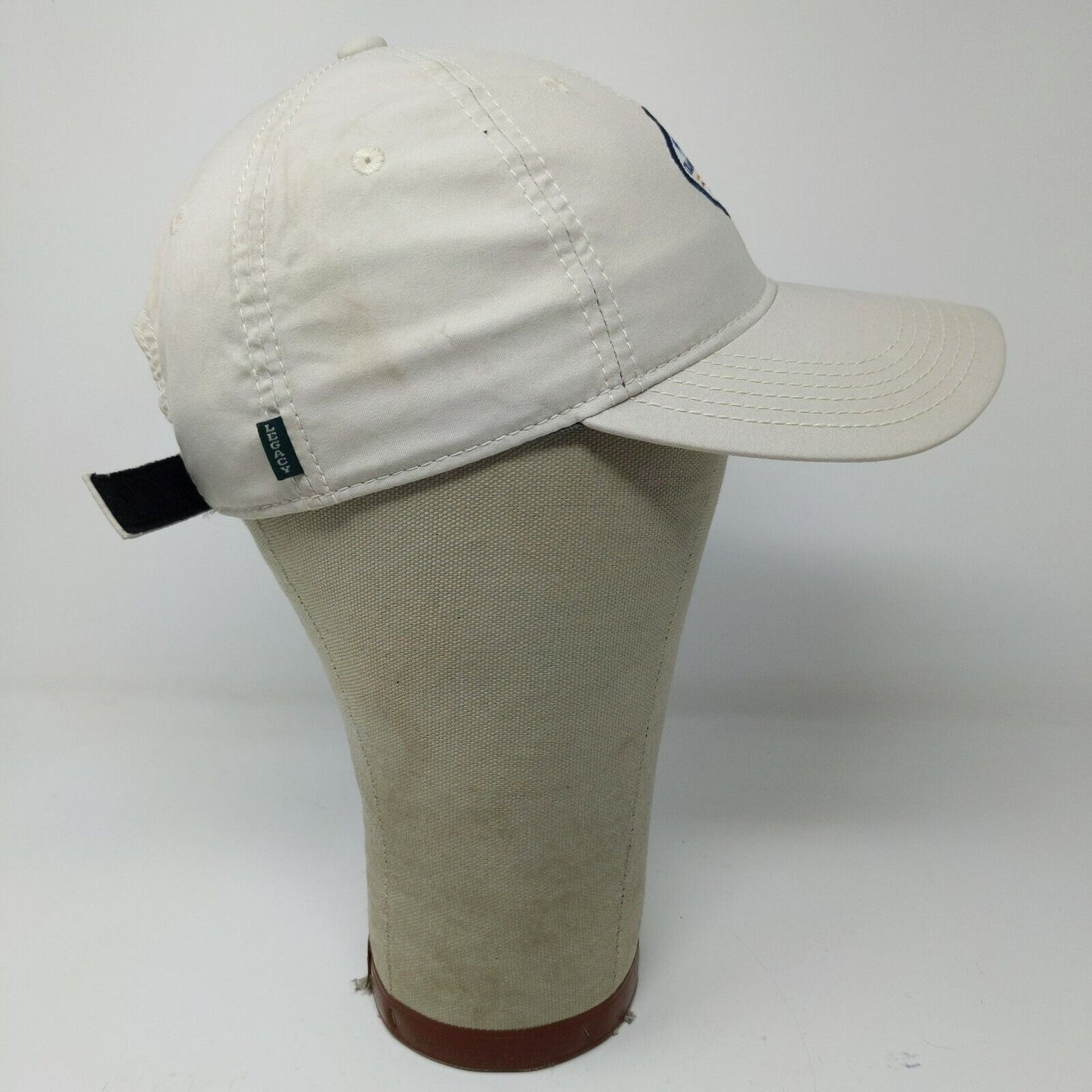 Orange Beach Alabama Slideback Hat Gray Beige Adjustable Embroidered Logo