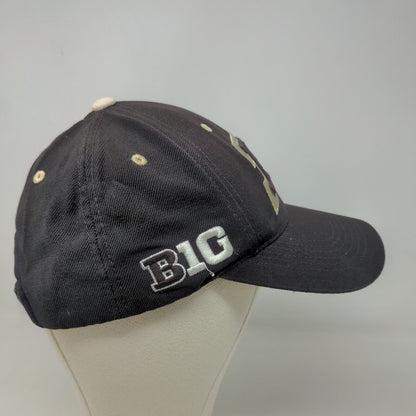 Top of the World Men's Strapback Hat NCAA Big 10 Conference Purdue Cap