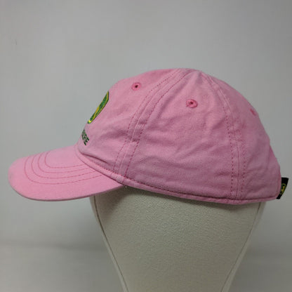 John Deere Girls Toddler Stretchy Hat Pink Size OS Embroidered Deer Logo