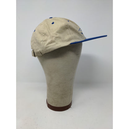 Nissin PPG Auto Glass Cap Slideback Hat Tan & Blue Adjustable