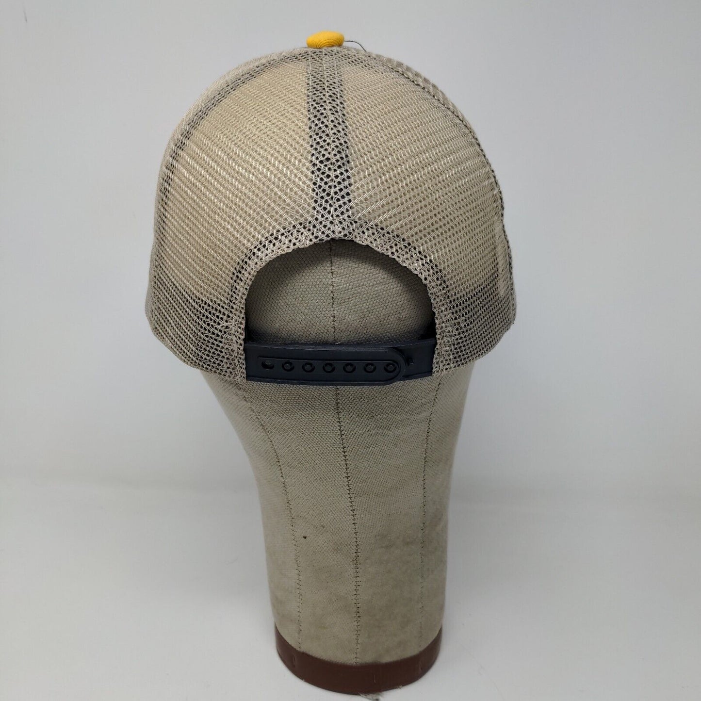 Corona Extra Snapback Mesh Back Hat Black Yellow Adjustable Embroidered Logo